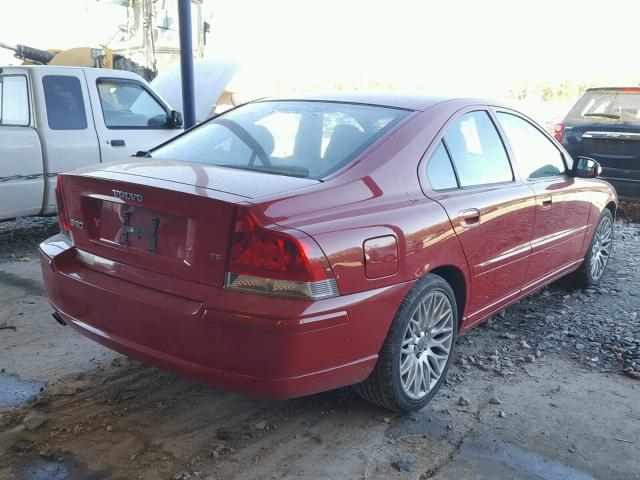 YV1RS547172618779 - 2007 VOLVO S60 T5 RED photo 4