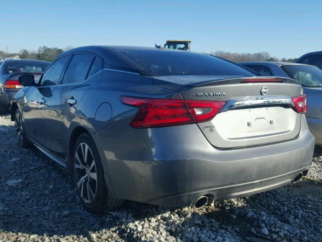 1N4AA6AP3HC389782 - 2017 NISSAN MAXIMA 3.5 GRAY photo 3