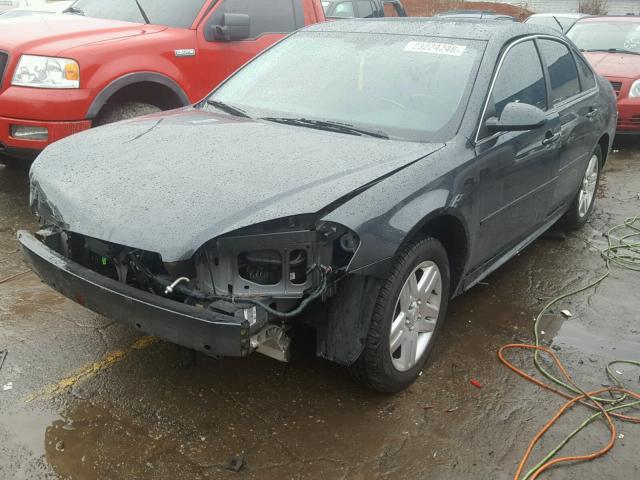 2G1WB5E33E1104751 - 2014 CHEVROLET IMPALA LIM GRAY photo 2