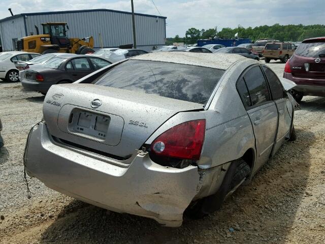 1N4BA41E86C808486 - 2006 NISSAN MAXIMA SE SILVER photo 4