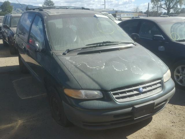 2P4FP25B5WR508969 - 1998 PLYMOUTH VOYAGER GREEN photo 1