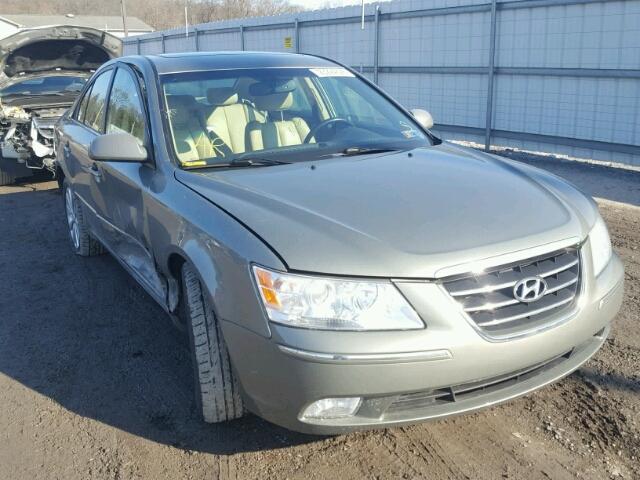 5NPEU46C49H438992 - 2009 HYUNDAI SONATA SE GREEN photo 1