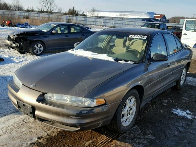 1G3WH52H02F207006 - 2002 OLDSMOBILE INTRIGUE G GRAY photo 2