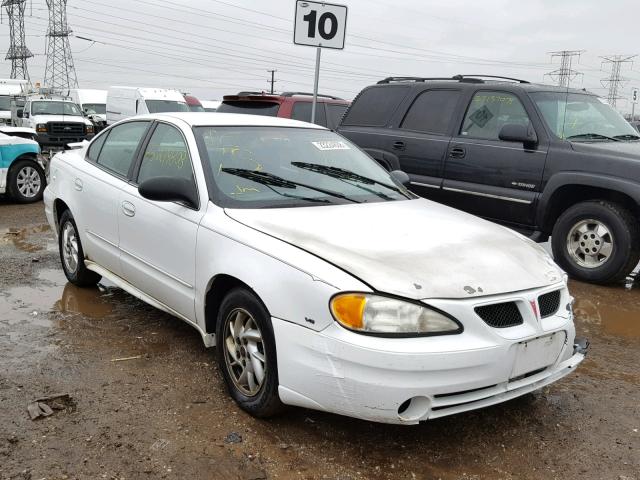 1G2NF52E34M573052 - 2004 PONTIAC GRAND AM S WHITE photo 1