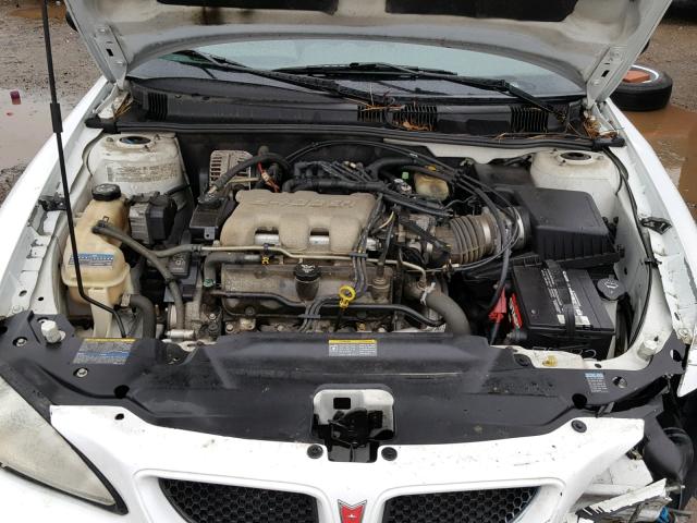 1G2NF52E34M573052 - 2004 PONTIAC GRAND AM S WHITE photo 7
