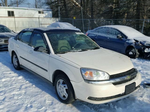 1G1ZS52F74F202782 - 2004 CHEVROLET MALIBU WHITE photo 1