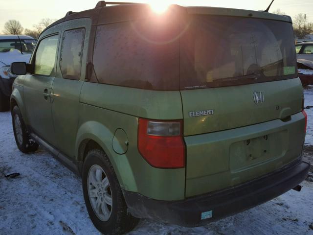 5J6YH28776L024046 - 2006 HONDA ELEMENT EX GREEN photo 3