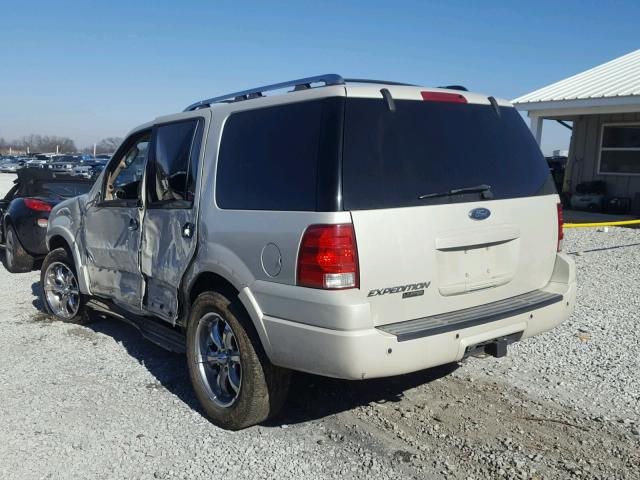 1FMFU19575LA61690 - 2005 FORD EXPEDITION BEIGE photo 3