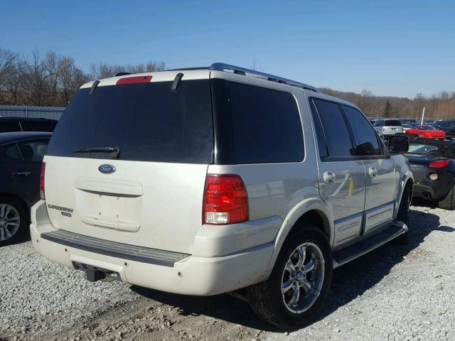 1FMFU19575LA61690 - 2005 FORD EXPEDITION BEIGE photo 4