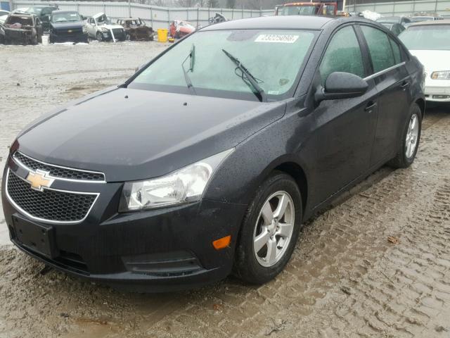 1G1PE5SC3C7334368 - 2012 CHEVROLET CRUZE LT BLACK photo 2