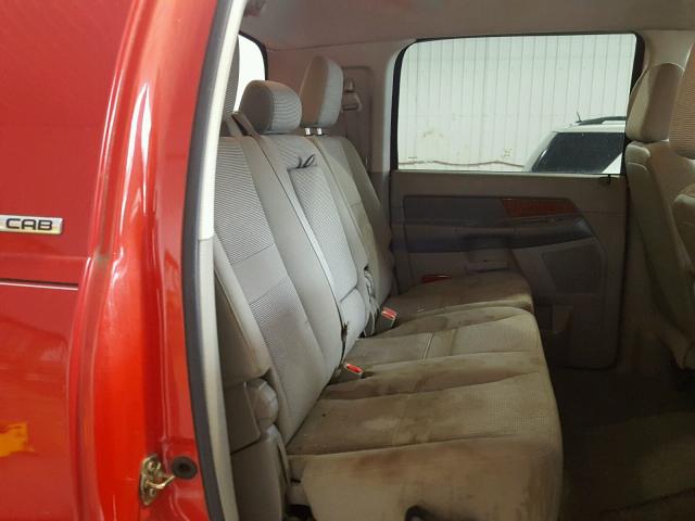 3D7KS29C36G134006 - 2006 DODGE RAM 2500 RED photo 6