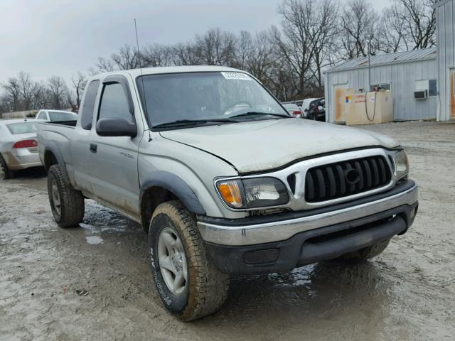 5TEWM72N32Z884132 - 2002 TOYOTA TACOMA XTR SILVER photo 1