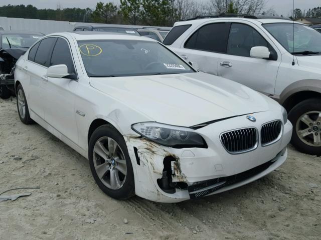 WBAXG5C58DDY35273 - 2013 BMW 528 I WHITE photo 1