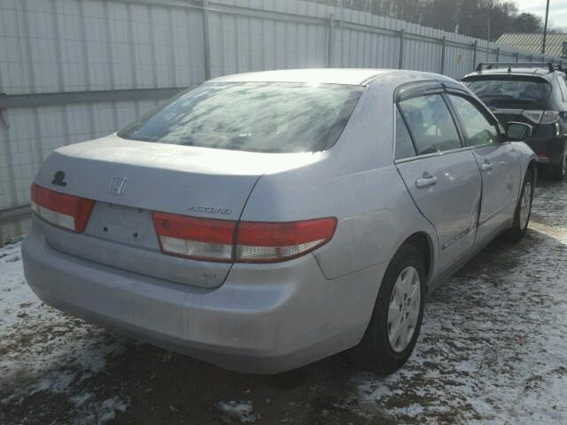 1HGCM56494A100124 - 2004 HONDA ACCORD LX SILVER photo 4