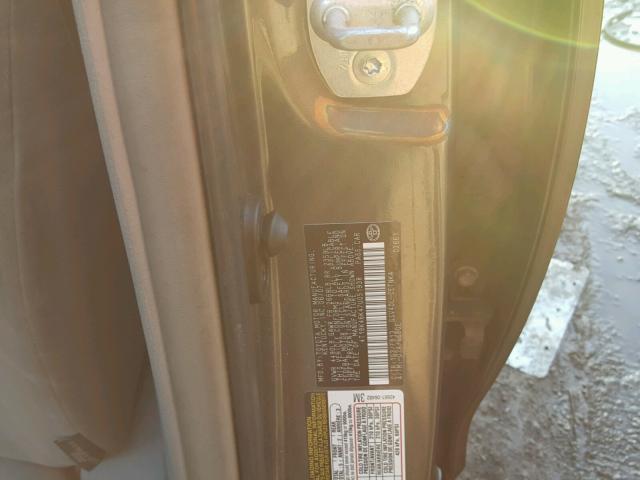 4T1BK46K47U051938 - 2007 TOYOTA CAMRY NEW BLACK photo 10