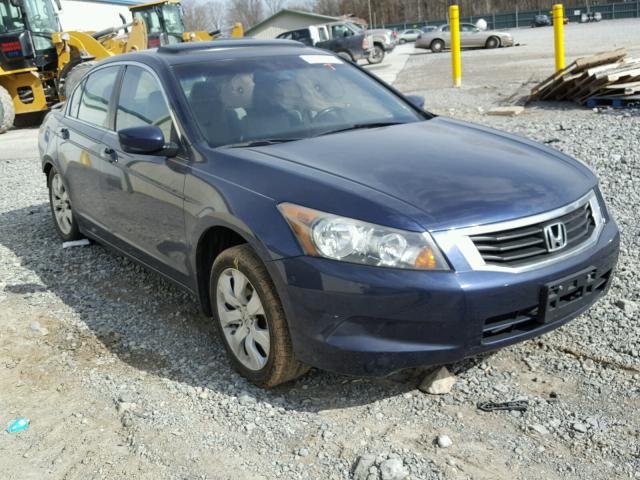 1HGCP2F80AA104454 - 2010 HONDA ACCORD EXL BLUE photo 1