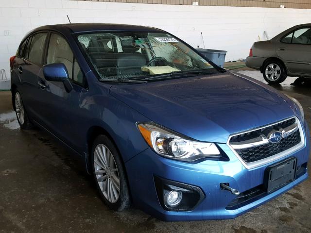 JF1GPAH68E8259360 - 2014 SUBARU IMPREZA LI BLUE photo 1