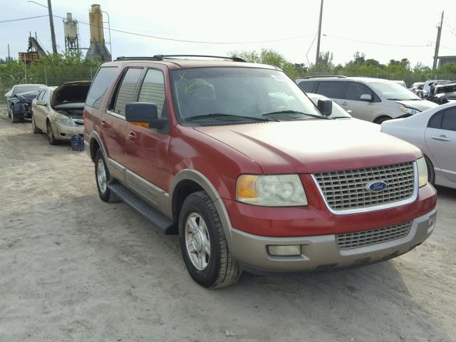 1FMEU17W93LA38576 - 2003 FORD EXPEDITION RED photo 1