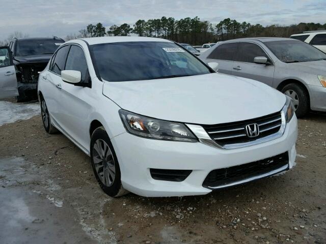 1HGCR2F39FA248526 - 2015 HONDA ACCORD LX WHITE photo 1