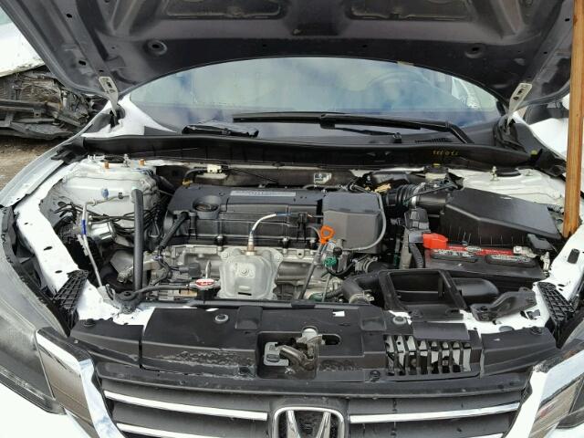 1HGCR2F39FA248526 - 2015 HONDA ACCORD LX WHITE photo 7