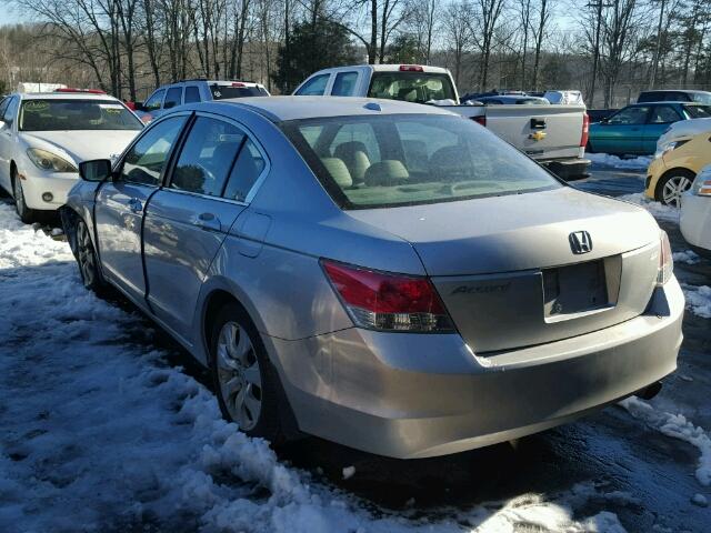 1HGCP2F83AA096589 - 2010 HONDA ACCORD EXL SILVER photo 3