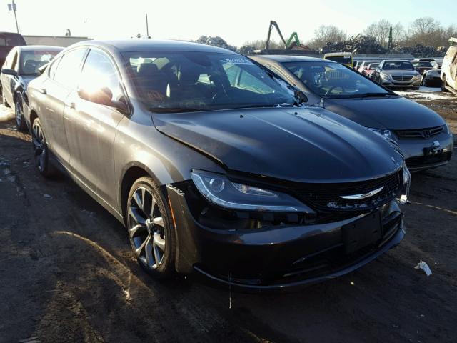 1C3CCCDG3FN630205 - 2015 CHRYSLER 200 S GRAY photo 1