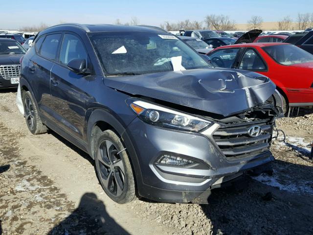 KM8J3CA26GU056097 - 2016 HYUNDAI TUCSON LIM GRAY photo 1