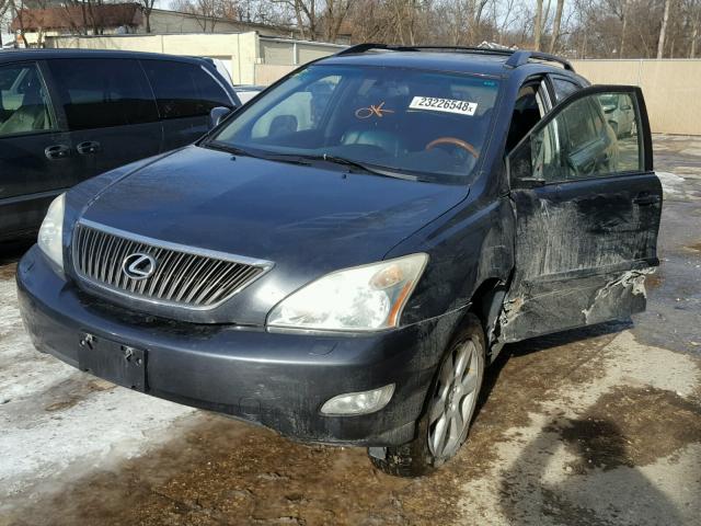 JTJHA31UX40020746 - 2004 LEXUS RX 330 GRAY photo 2