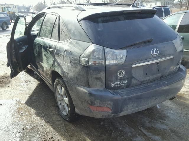 JTJHA31UX40020746 - 2004 LEXUS RX 330 GRAY photo 3