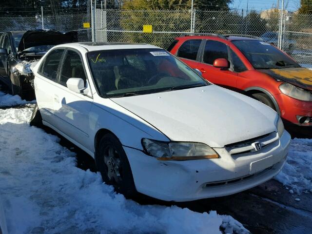 1HGCG1657YA062536 - 2000 HONDA ACCORD EX WHITE photo 1