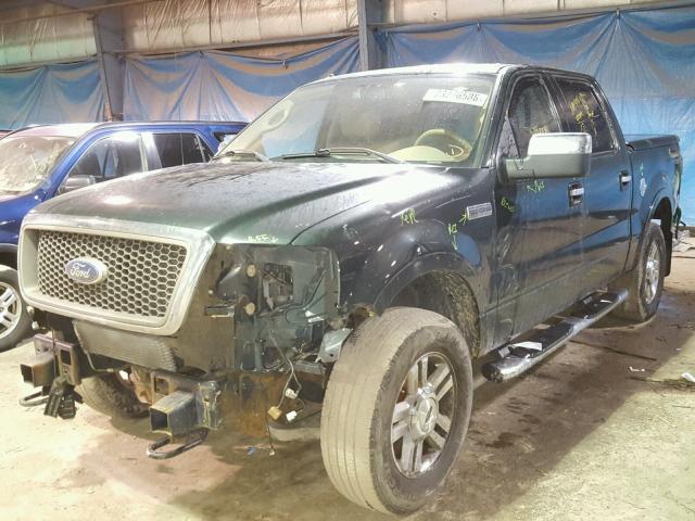 1FTPW14VX6KC31056 - 2006 FORD F150 SUPER GREEN photo 2