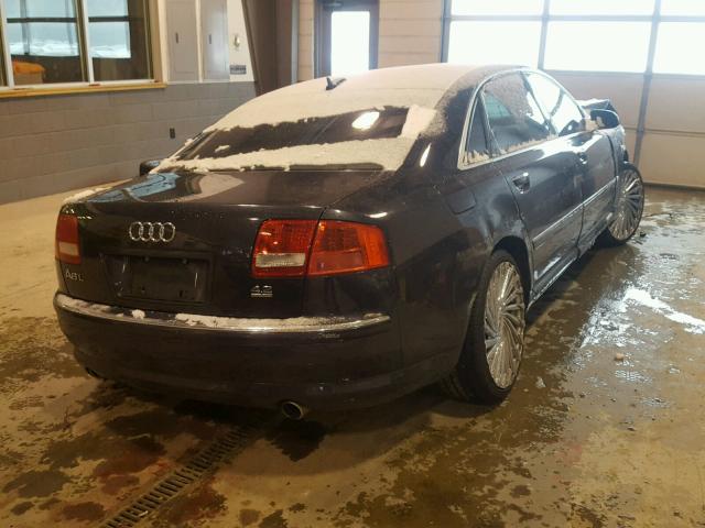 WAUML44E75N011557 - 2005 AUDI A8 L QUATT GRAY photo 4