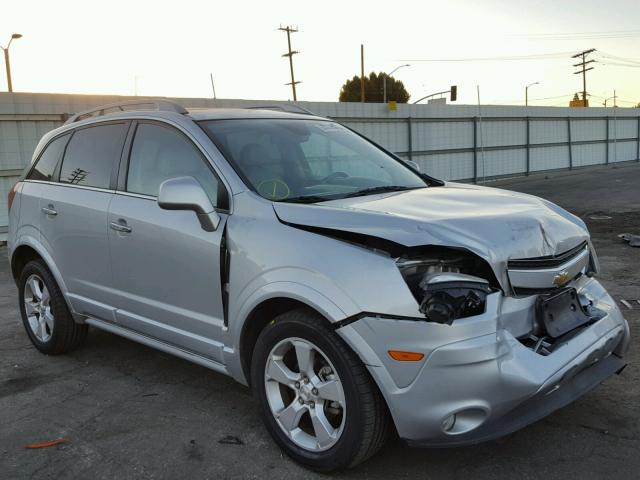 3GNAL4EK3ES672364 - 2014 CHEVROLET CAPTIVA LT SILVER photo 1