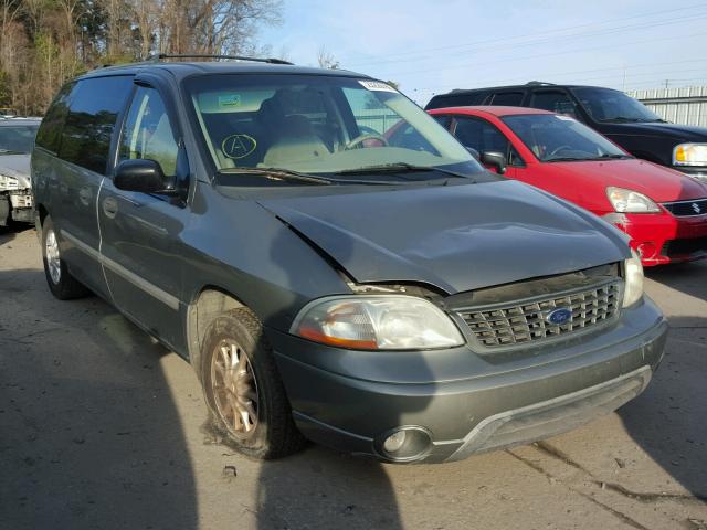 2FMZA51402BA54768 - 2002 FORD WINDSTAR L GRAY photo 1