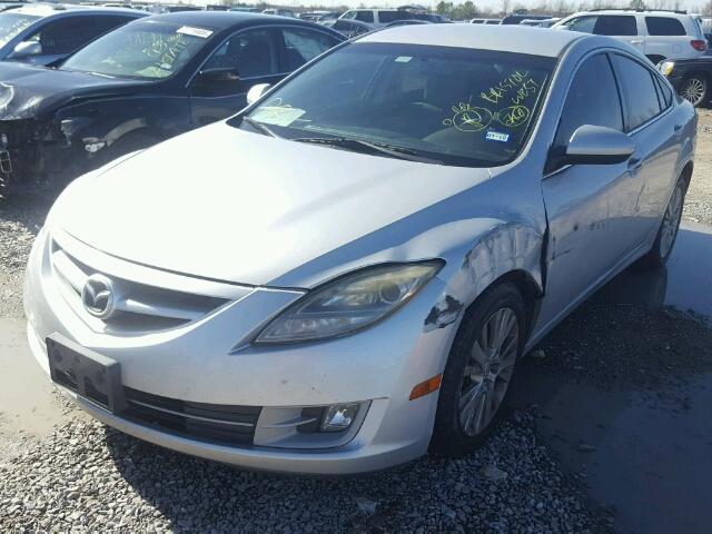 1YVHZ8CH7A5M29238 - 2010 MAZDA 6 I SILVER photo 2