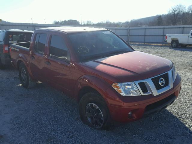 1N6DD0ER2HN702927 - 2017 NISSAN FRONTIER S RED photo 1