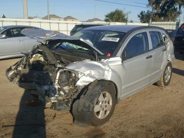 1B3HB28BX8D645310 - 2008 DODGE CALIBER SILVER photo 2