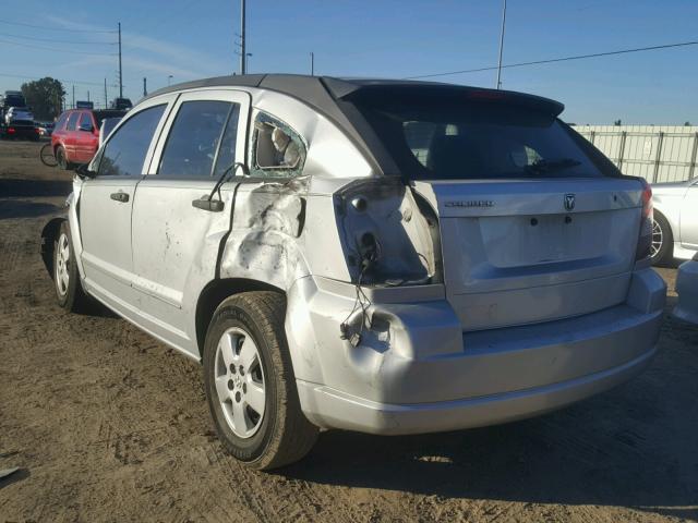 1B3HB28BX8D645310 - 2008 DODGE CALIBER SILVER photo 3