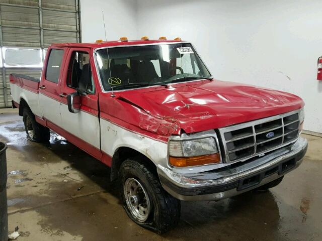 1FTHW26F6VEA22488 - 1997 FORD F250 RED photo 1