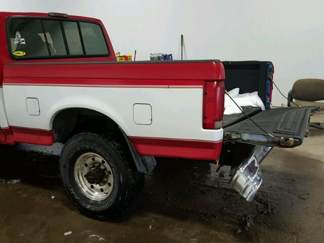 1FTHW26F6VEA22488 - 1997 FORD F250 RED photo 10