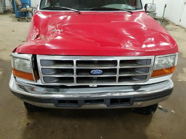 1FTHW26F6VEA22488 - 1997 FORD F250 RED photo 7