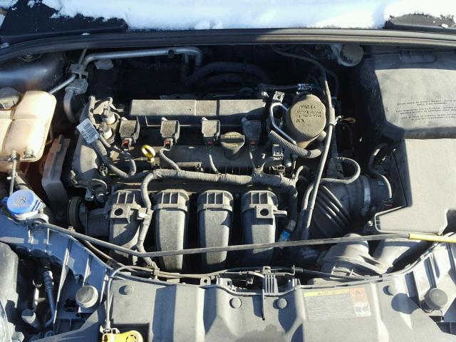 1FADP3F20EL139645 - 2014 FORD FOCUS SE GRAY photo 7