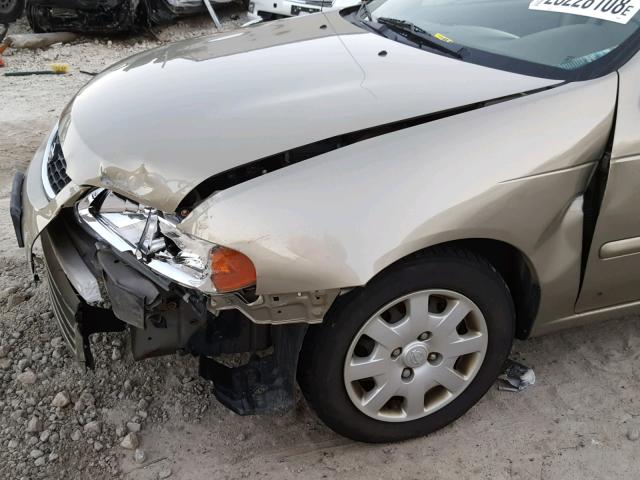 3N1CB51D5YL334547 - 2000 NISSAN SENTRA BAS BEIGE photo 9