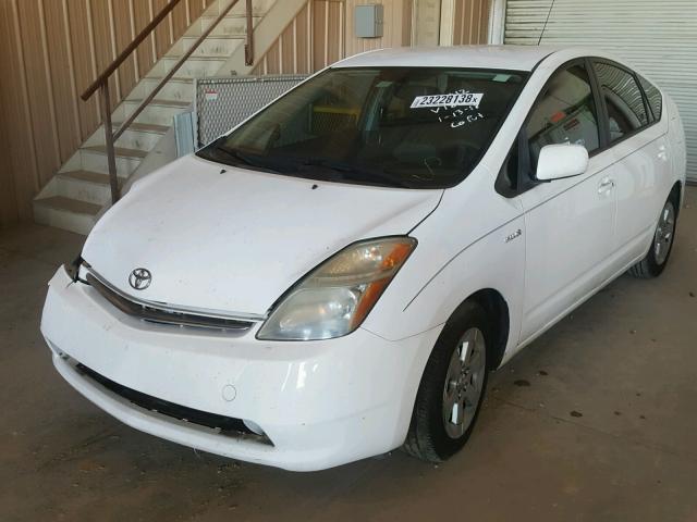 JTDKB20U197881880 - 2009 TOYOTA PRIUS WHITE photo 2