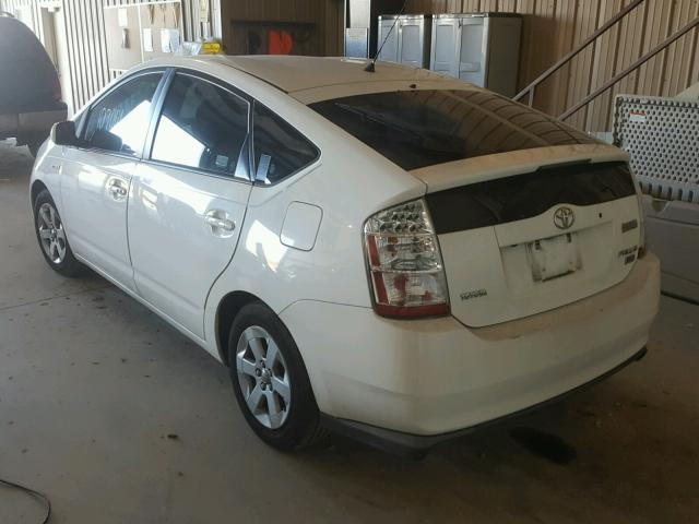 JTDKB20U197881880 - 2009 TOYOTA PRIUS WHITE photo 3