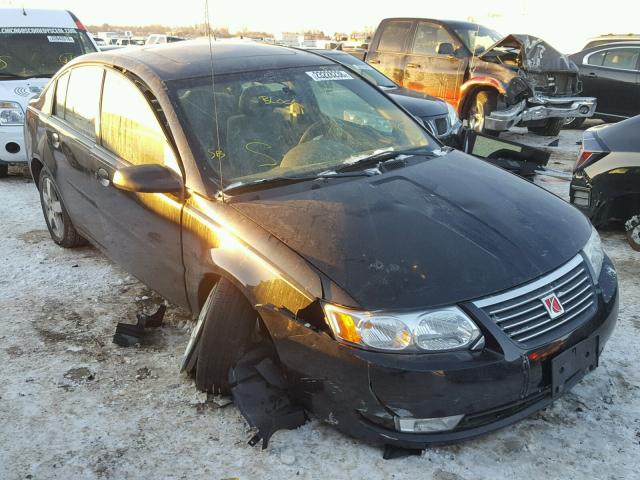 1G8AL55B17Z134504 - 2007 SATURN ION LEVEL BLACK photo 1