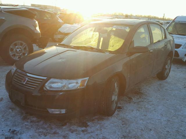 1G8AL55B17Z134504 - 2007 SATURN ION LEVEL BLACK photo 2