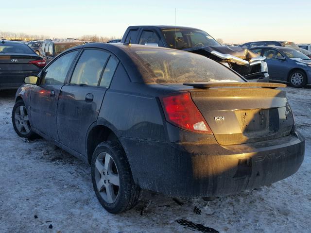 1G8AL55B17Z134504 - 2007 SATURN ION LEVEL BLACK photo 3