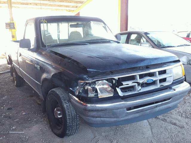 1FTCR10A6STA35015 - 1995 FORD RANGER BLACK photo 1