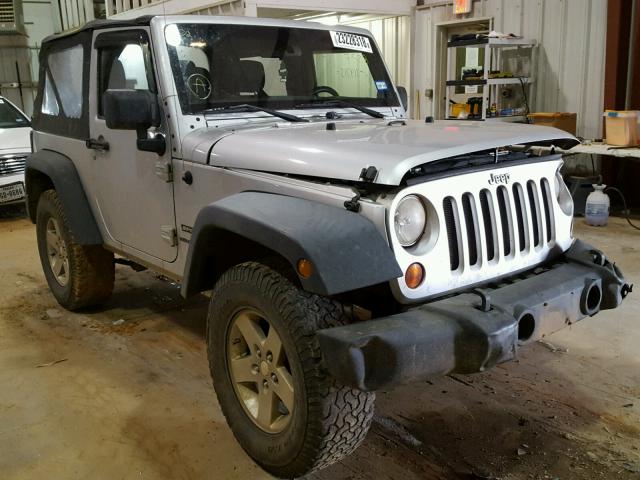 1C4AJWAG1CL107528 - 2012 JEEP WRANGLER S SILVER photo 1